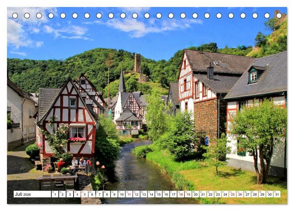 Produktbild: Ohne Zweifel Eifel (Tischkalender 2026 DIN A5 quer), CALVENDO Monatskalender