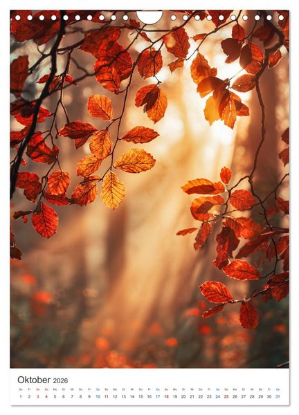Produktbild: Natur im Jahreslauf (Wandkalender 2026 DIN A4 hoch), CALVENDO Monatskalender