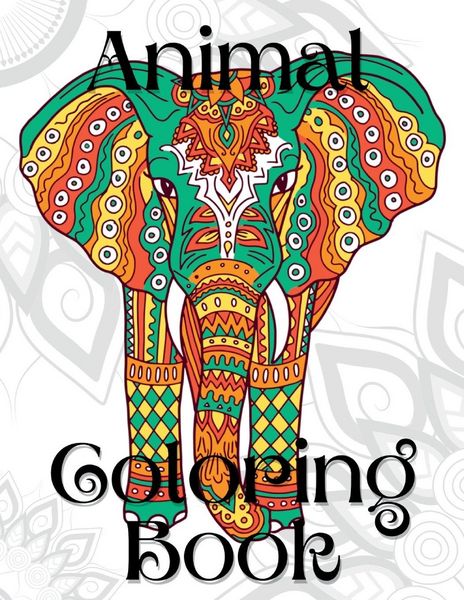 Produktbild: Animal Mandala Coloring Book