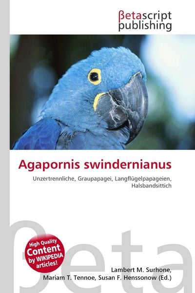 Produktbild: Agapornis swindernianus