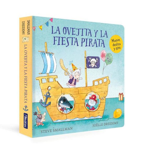 Produktbild: La ovejita y la fiesta pirata (La ovejita que vino a cenar. Libro de cart&oacute;n)