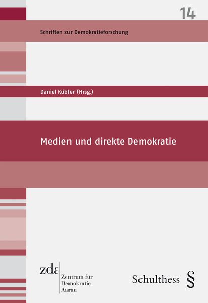 Produktbild: Medien und direkte Demokratie