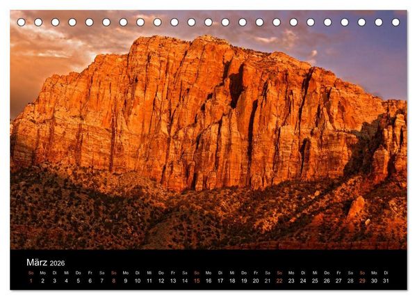 Produktbild: USA - Grandioser S&uuml;dwesten (Tischkalender 2026 DIN A5 quer), CALVENDO Monatskalender