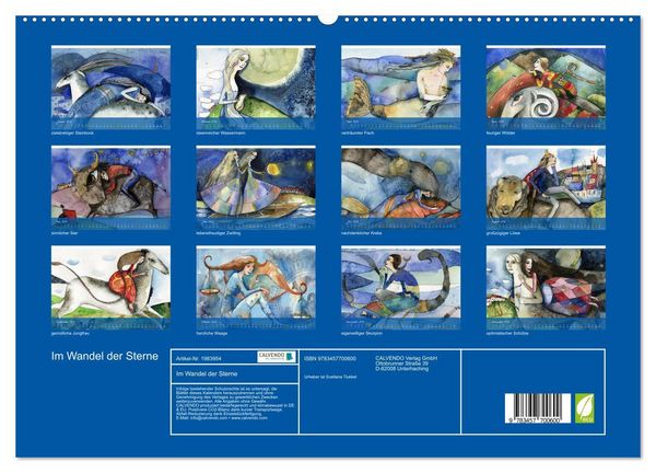 Produktbild: Im Wandel der Sterne (hochwertiger Premium Wandkalender 2026 DIN A2 quer), Kunstdruck in Hochglanz