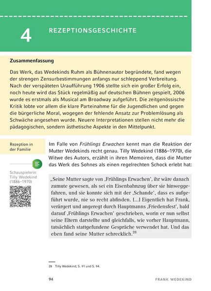 Produktbild: Fr&uuml;hlings Erwachen von Frank Wedekind