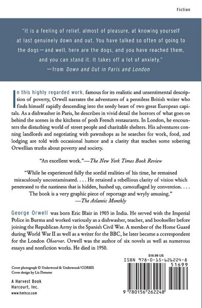 Produktbild: Down and Out in Paris and London