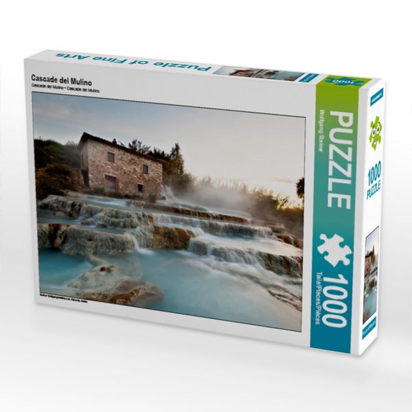 Produktbild: CALVENDO Puzzle Cascade del Mulino | 1000 Teile Lege-Gr&ouml;&szlig;e 64 &times; 48 cm Foto-Puzzle f&uuml;r gl&uuml;ckliche Stunden
