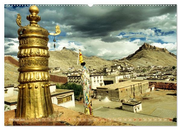 Produktbild: Tibet Das vergessene Land (Wandkalender 2026 DIN A2 quer), CALVENDO Monatskalender