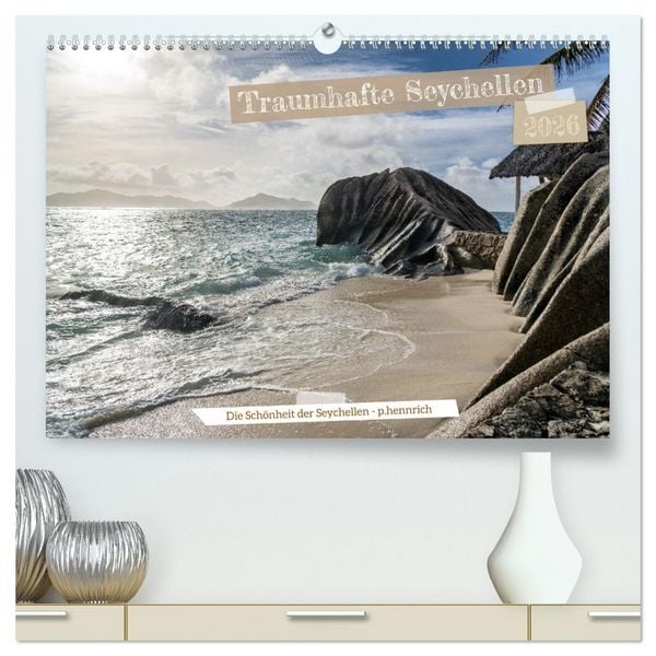 Produktbild: Traumhafte Seychellen (hochwertiger Premium Wandkalender 2026 DIN A2 quer), Kunstdruck in Hochglanz