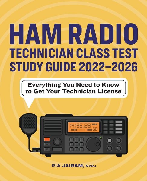 Produktbild: Ham Radio Technician Class Test Study Guide 2022 - 2026