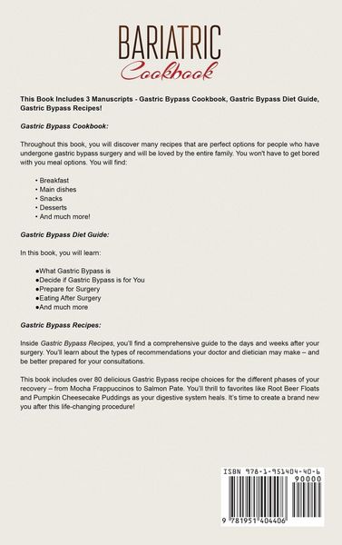 Produktbild: Bariatric Cookbook