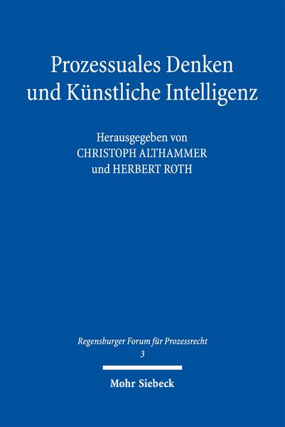 Produktbild: Prozessuales Denken und K&uuml;nstliche Intelligenz