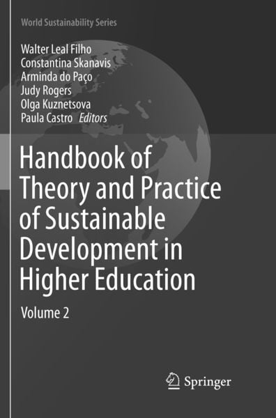 Produktbild: Handbook of Theory and Practice of Sustainable Development in Higher Education
