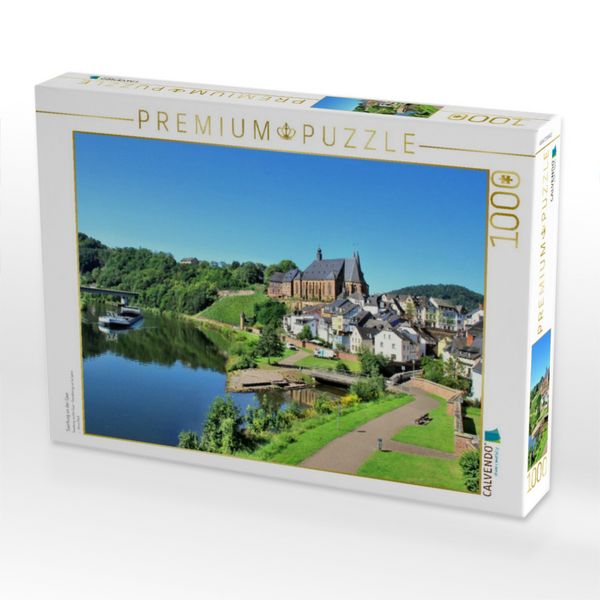 Produktbild: CALVENDO Puzzle Saarburg an der Saar | 1000 Teile Lege-Gr&ouml;&szlig;e 64x48cm Foto-Puzzle f&uuml;r gl&uuml;ckliche Stunden