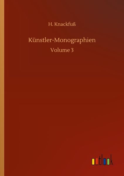 Produktbild: K&uuml;nstler-Monographien