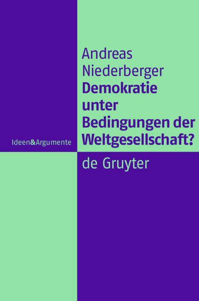 Produktbild: Demokratie unter Bedingungen der Weltgesellschaft?
