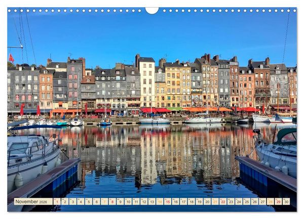 Produktbild: Honfleur - Bezauberndes Frankreich (Wandkalender 2026 DIN A3 quer), CALVENDO Monatskalender