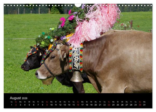 Produktbild: Almabtrieb in Tirol (Wandkalender 2026 DIN A3 quer), CALVENDO Monatskalender