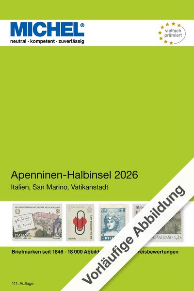 Produktbild: Apenninen-Halbinsel