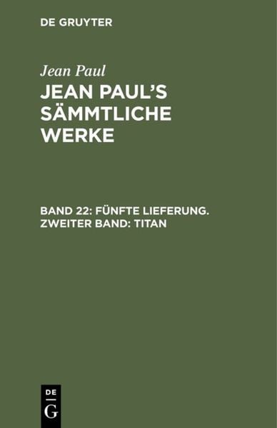 Produktbild: F&uuml;nfte Lieferung. Zweiter Band: Titan