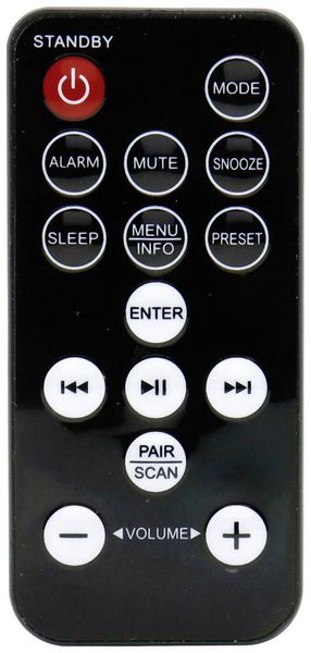 Produktbild: Soundmaster NR961 Tischradio DAB+, UKW AUX, USB, CD, Bluetooth&reg; Inkl. Fernbedienung Braun