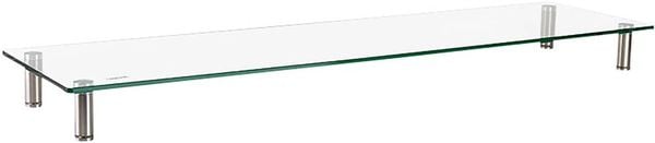 LogiLink BP0060 1fach Monitor-Erhöhung Transparent Höhenverstellbar