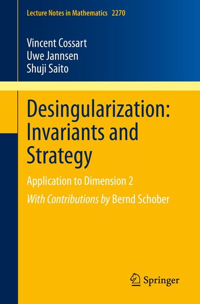 Produktbild: Desingularization: Invariants and Strategy