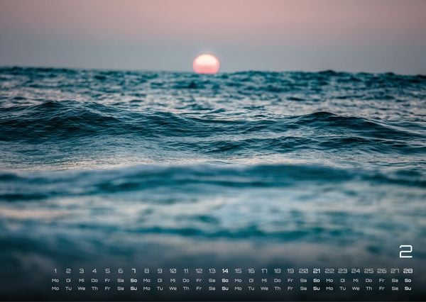Produktbild: Meer &ndash; Im Rhythmus der Gezeiten! - 2027 - Kalender DIN A3