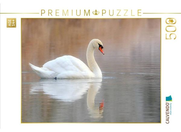 CALVENDO Puzzle Eleganz in Weiß | 500 Teile Lege-Größe 48 × 36 cm Foto-Puzzle für Erwachsene
