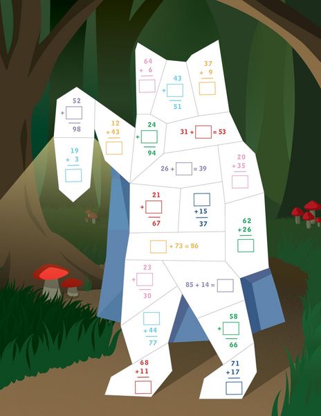 Produktbild: Learn by Sticker: More Addition & Subtraction