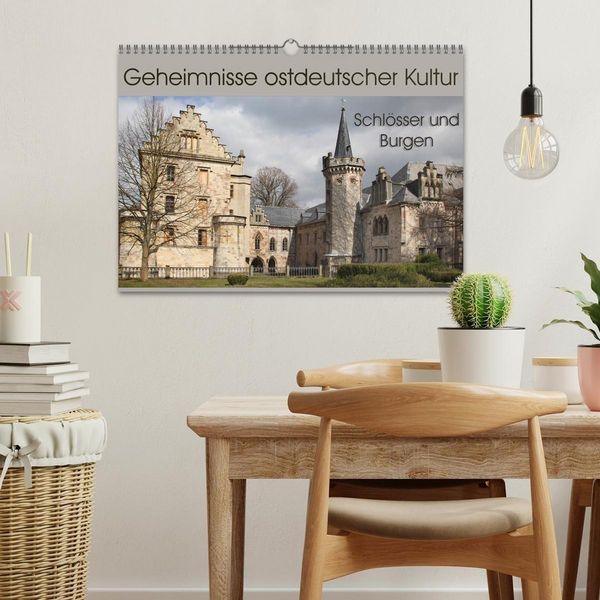 Produktbild: Geheimnisse ostdeutscher Kultur - Schl&ouml;sser und Burgen (Wandkalender 2027 DIN A3 quer), CALVENDO Monatskalender