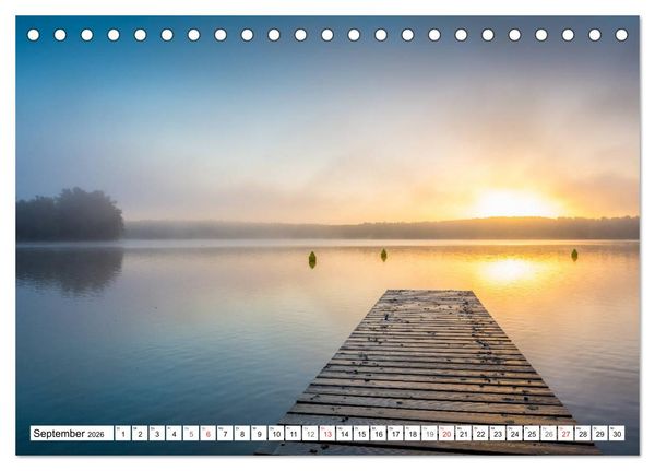 Produktbild: Traumhaftes Mecklenburg-Vorpommern (Tischkalender 2026 DIN A5 quer), CALVENDO Monatskalender