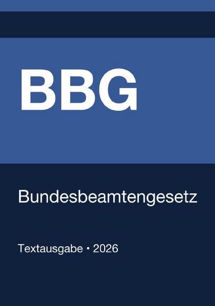 Produktbild: BBG - Bundesbeamtengesetz (Deutschland) 2026