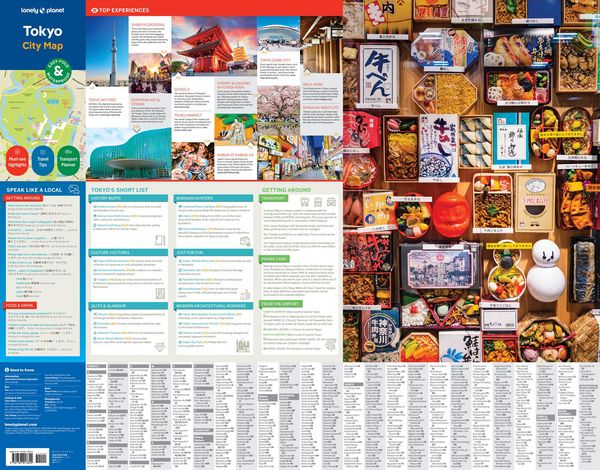 Produktbild: Lonely Planet Tokyo City Map