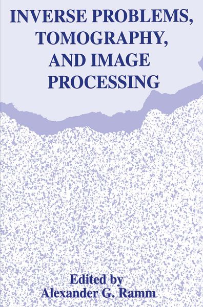 Produktbild: Inverse Problems, Tomography, and Image Processing