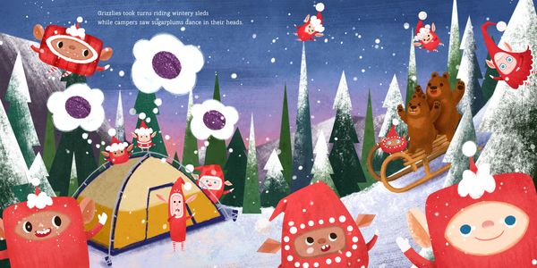 Produktbild: 12 Little Elves Visit California