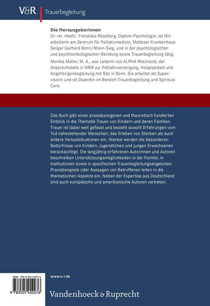 Produktbild: Handbuch Kindertrauer