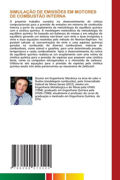 Produktbild: Simula&ccedil;&atilde;o De Emiss&otilde;es Em Motores De Combust&atilde;o Interna