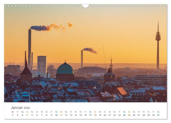 Produktbild: Mittelfranken - wo Lebensfreude Tradition hat (Wandkalender 2026 DIN A3 quer), CALVENDO Monatskalender