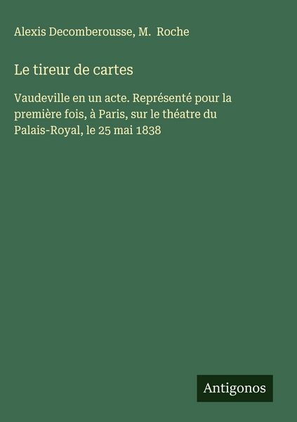 Produktbild: Le tireur de cartes