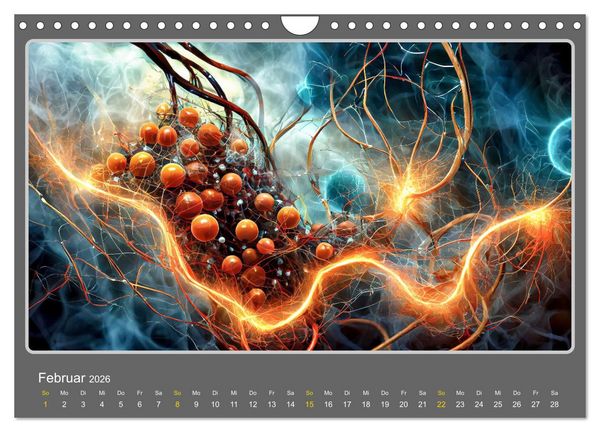 Produktbild: Energiefantasien (Wandkalender 2026 DIN A4 quer), CALVENDO Monatskalender