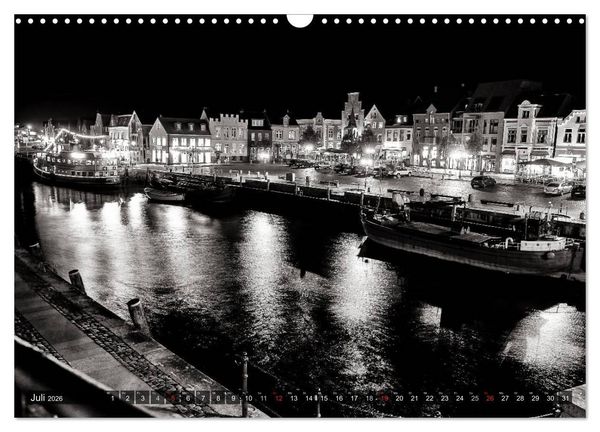 Produktbild: Ein Blick auf Husum (Wandkalender 2026 DIN A3 quer), CALVENDO Monatskalender