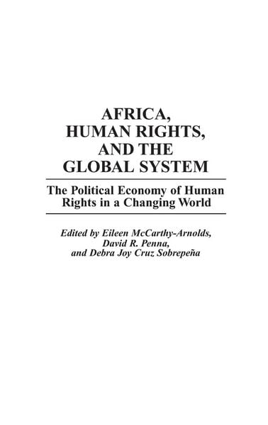 Produktbild: Africa, Human Rights, and the Global System