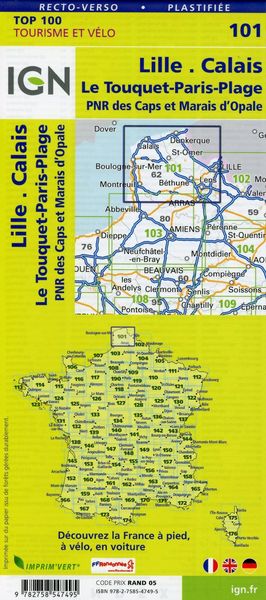 Produktbild: Lille.Calais Le Touquet-Paris-Plage