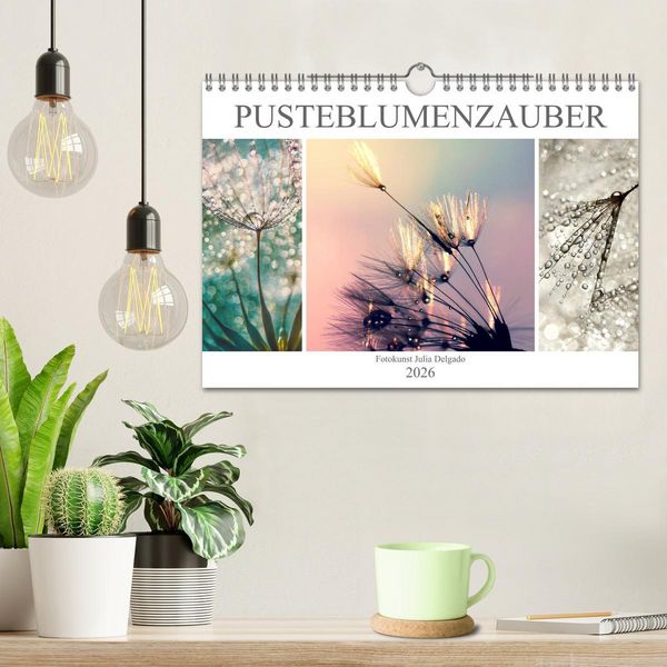 Produktbild: PusteblumenZauber (Wandkalender 2026 DIN A4 quer), CALVENDO Monatskalender