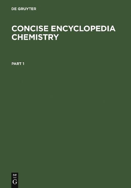 Produktbild: Eagleson, M: Concise Encyclopedia Chemistry