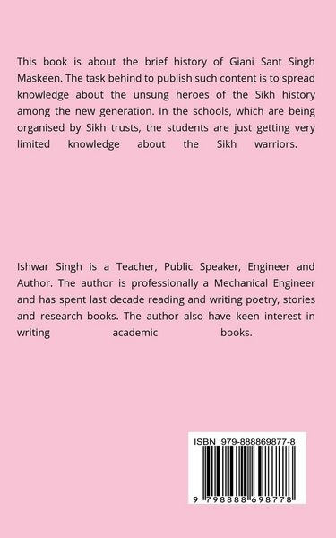 Produktbild: Giani Sant Singh Maskeen