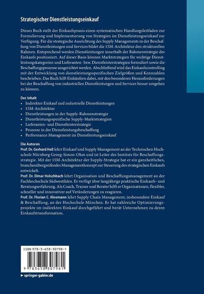 Produktbild: Strategischer Dienstleistungseinkauf