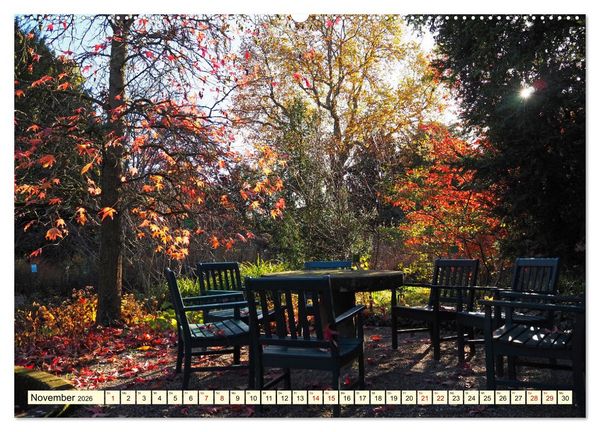 Produktbild: Der Hermannshof Das Parkjuwel in Weinheim an der Bergstra&szlig;e (hochwertiger Premium Wandkalender 2026 DIN A2 quer), Kunstdruck in Hochglanz