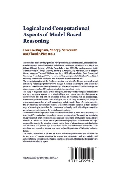 Produktbild: Logical and Computational Aspects of Model-Based Reasoning